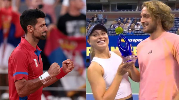 Novak Djokovic, Paula Badosa, and Stefanos Tsitsipas