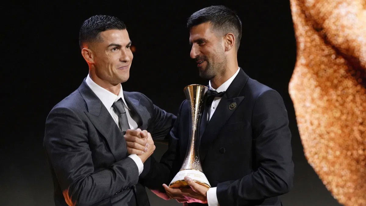 Djokovic Receives Historic Honor From Ronaldo