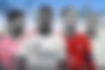 Lionel Messi, Cristiano Ronaldo, Kylian Mbappe, Erling Haaland
