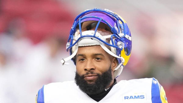 WATCH: Rams WR Odell Beckham Jr Completes Trademark OBJ Catch to