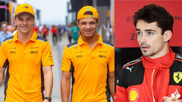 Oscar Piastri Lando Norris Charles Leclerc