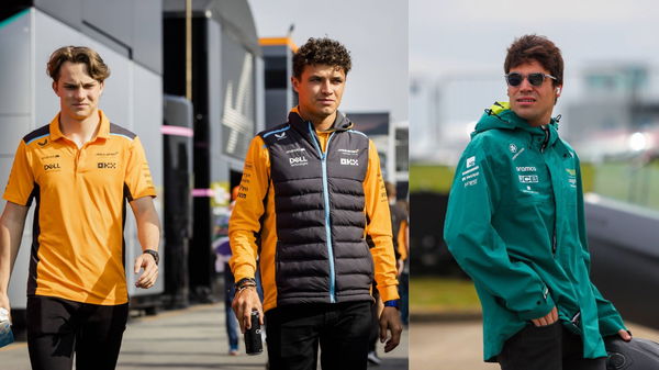 Oscar Piastri Lando Norris Lance Stroll