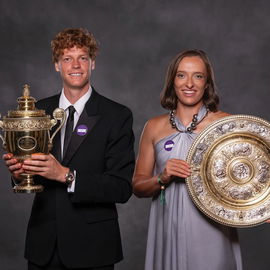 Our new singles champions ✨#Wimbledon