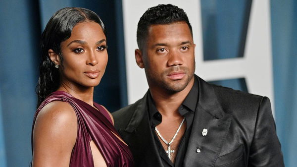 Russell Wilson and Ciara