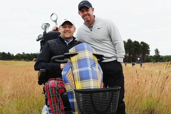 PGA Tour Pro Rory McIlroy with Scott Stewart