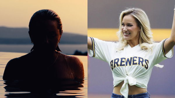 Paige Spiranac Woman Silhouette Collage