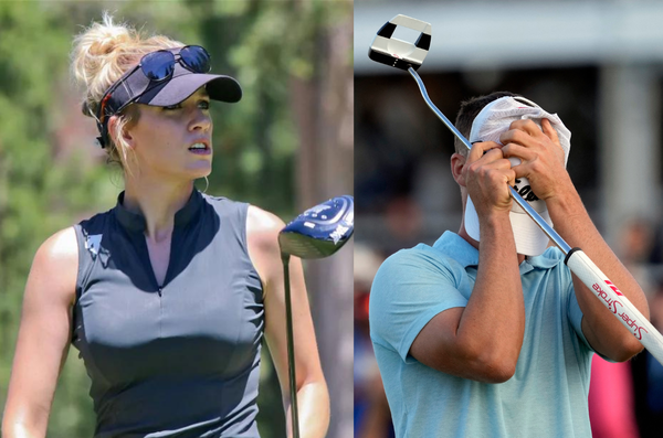 Paige Spiranac and Wyndham Clark