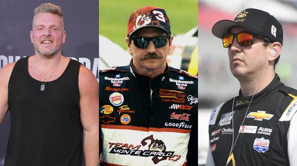 Pat McAfee, Dale Earnhardt, Kyle Busch