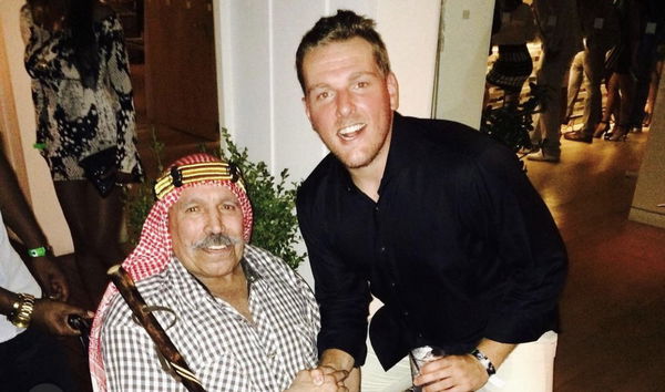 Pat McAfee and the Iron Sheik