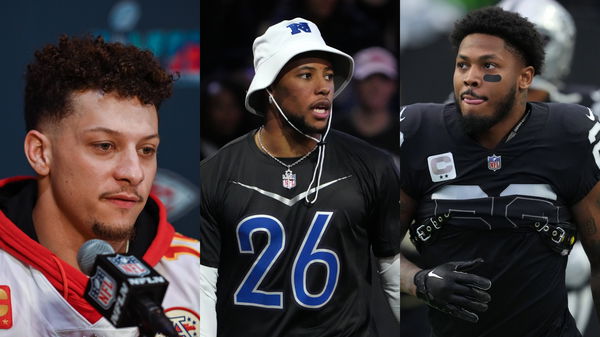 Patrick Mahomes Josh Jacobs Saquon Barkley