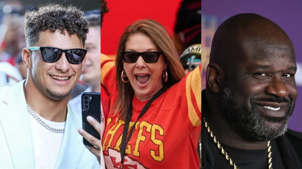 Patrick Mahomes, Randi Mahomes, Shaquille O&#8217;Neal