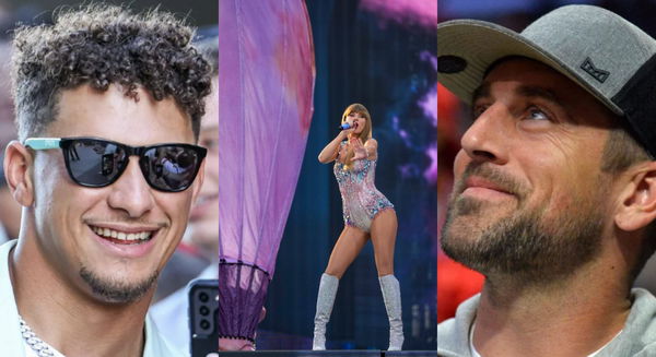 Patrick Mahomes, Taylor Swift, Aaron Rodgers