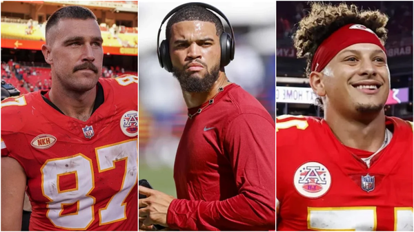 Travis Kelce: Caleb Williams Similar to Patrick Mahomes, but Jayden Daniels  More 'NFL Ready' - EssentiallySports