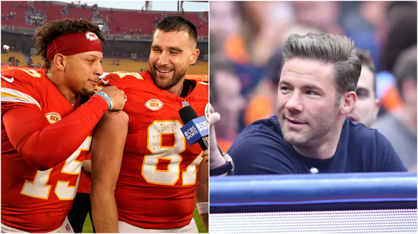 Patrick Mahomes Travis Kelce Julian Edelman