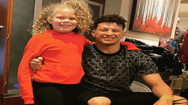 Patrick Mahomes &#038; Zoe Mahomes , source_ Instagram