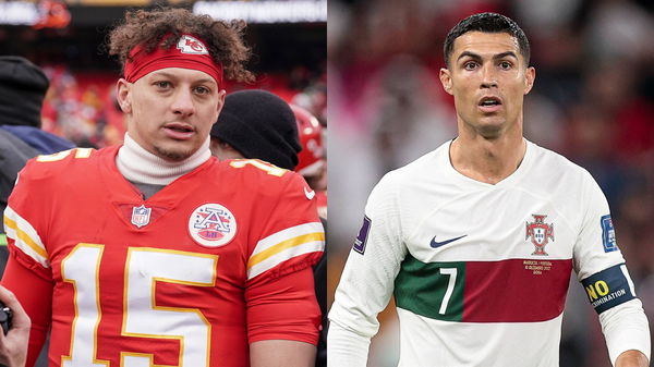 Patrick Mahomes and Cristiano Ronaldo