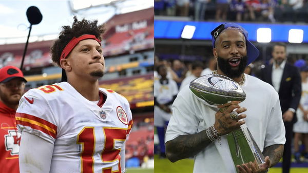 Patrick Mahomes and Odell Beckham Jr