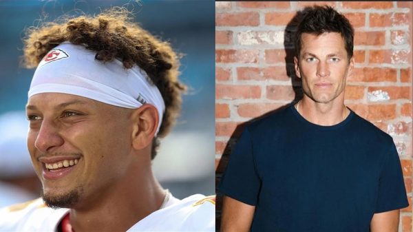 Patrick Mahomes and Tom Brady