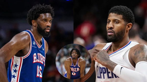 Paul George Joel Embiid Tyrese Maxey