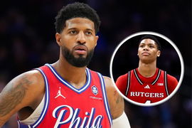 Paul George and Ace Bailey