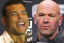 Paulo Costa and Dana White