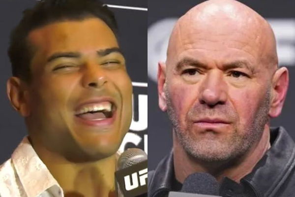 Paulo Costa and Dana White