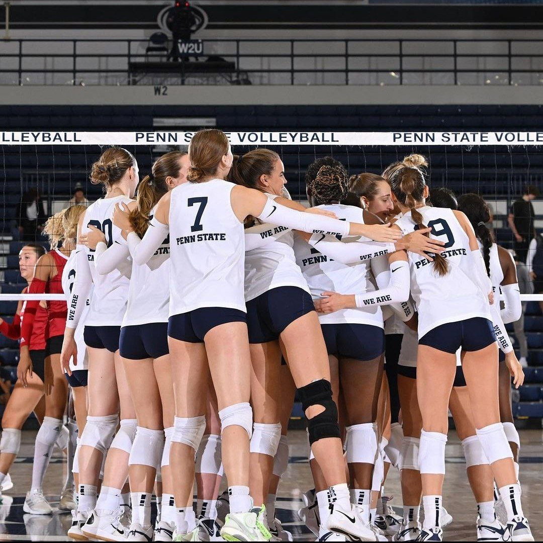 Penn State Volleyball Got Their Brooms Out for Regular-Season Finale ...