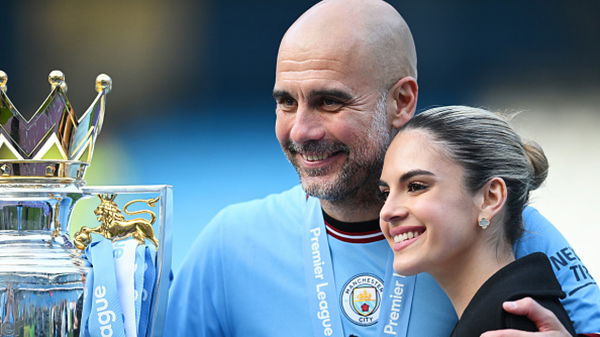 Pep Guardiola and Maria Guardiola