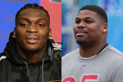 Perrion Winfrey and Quinnen Williams