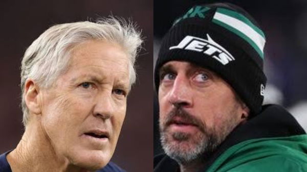 Pete Carroll Aaron Rodgers