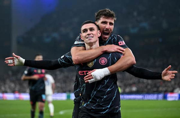 Phil Foden and Ruben Dias