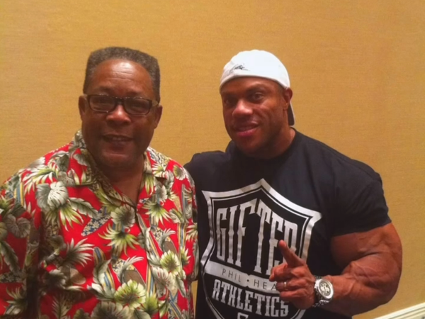 Phil Heath and father