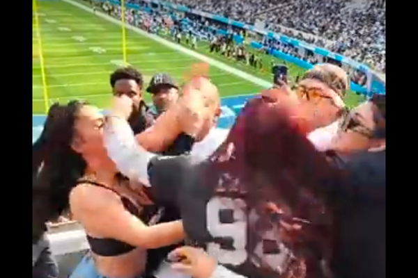 Two Women Get in Violent Fistfight In Stands At Raiders Game