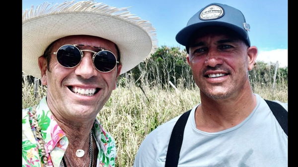 Kelly Slater and Fernando Aguerre