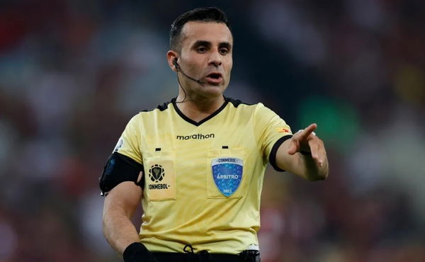 Piero Maza referee for Argentina vs Canada