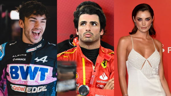 Pierre Gasly Carlos Sainz Rebecca Donaldson