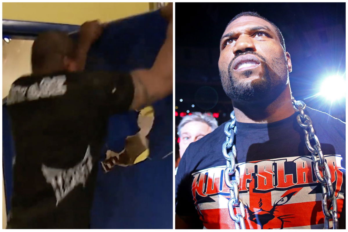 “That Door Did Not Deserve That” Fans React to Rampage Jackson Opening