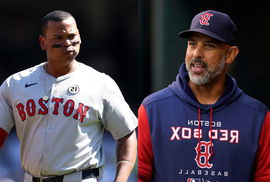 Rafael Devers and Alex Cora