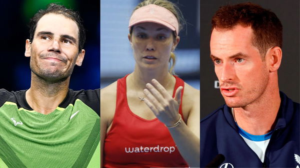 Rafael Nadal, Danielle Collins, Andy Murray