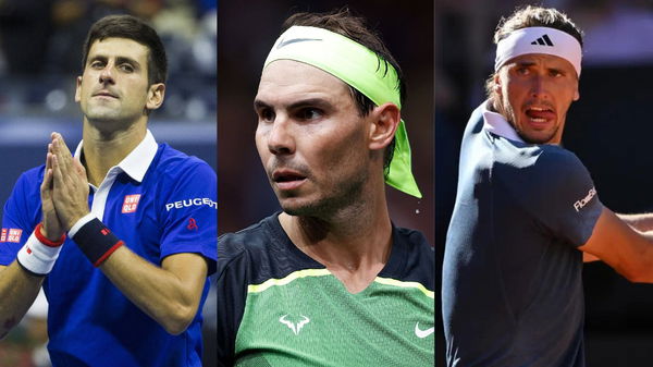 Rafael Nadal, Novak Djokovic, Alexander Zverev