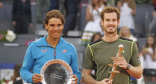 Rafael Nadal and Andy Murray