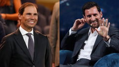 Rafael Nadal and Lionel Messi (1)