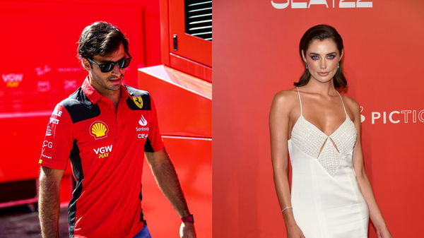 Rebecca Donaldson and Carlos Sainz