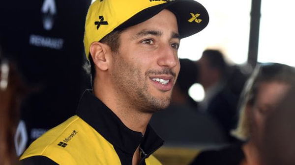 Ricciardo with Renault