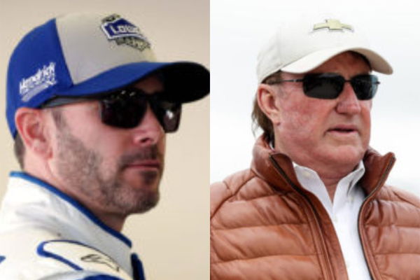 Richard Childress and Jimmie Johnson