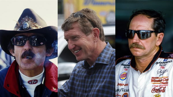 Richard Petty, Bill Elliott, Dale Earnhardt