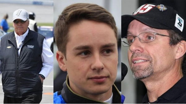 Rick Hendrick, Christopher Bell, Kyle Petty