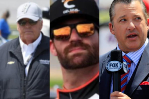 Rick Hendrick, Corey LaJoie, Tony Stewart