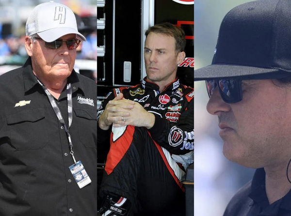 Rick Hendrick, Kevin Harvick, Tony Stewart