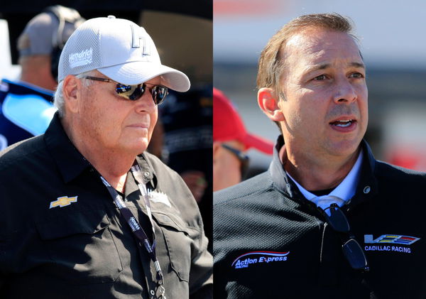 Rick Hendrick and Chad Knaus
